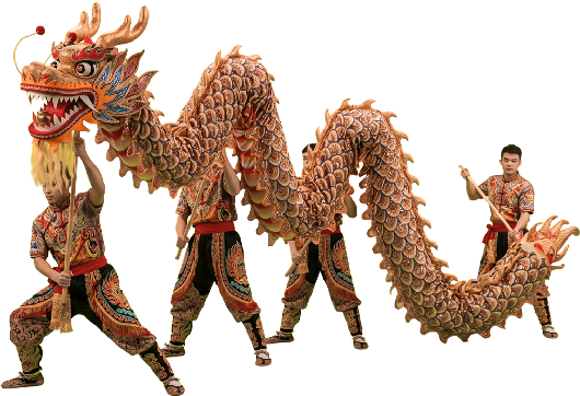 Baile del dragón Chino